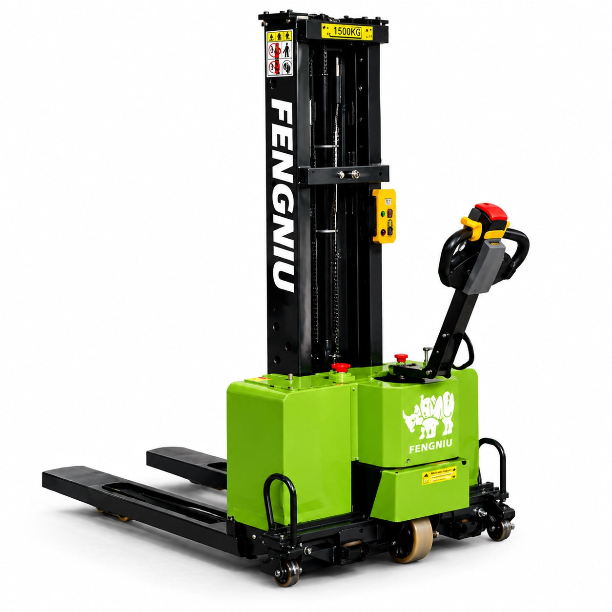 Portable 1.0–1.5 Ton Electric Truck-Mounted Forklifts