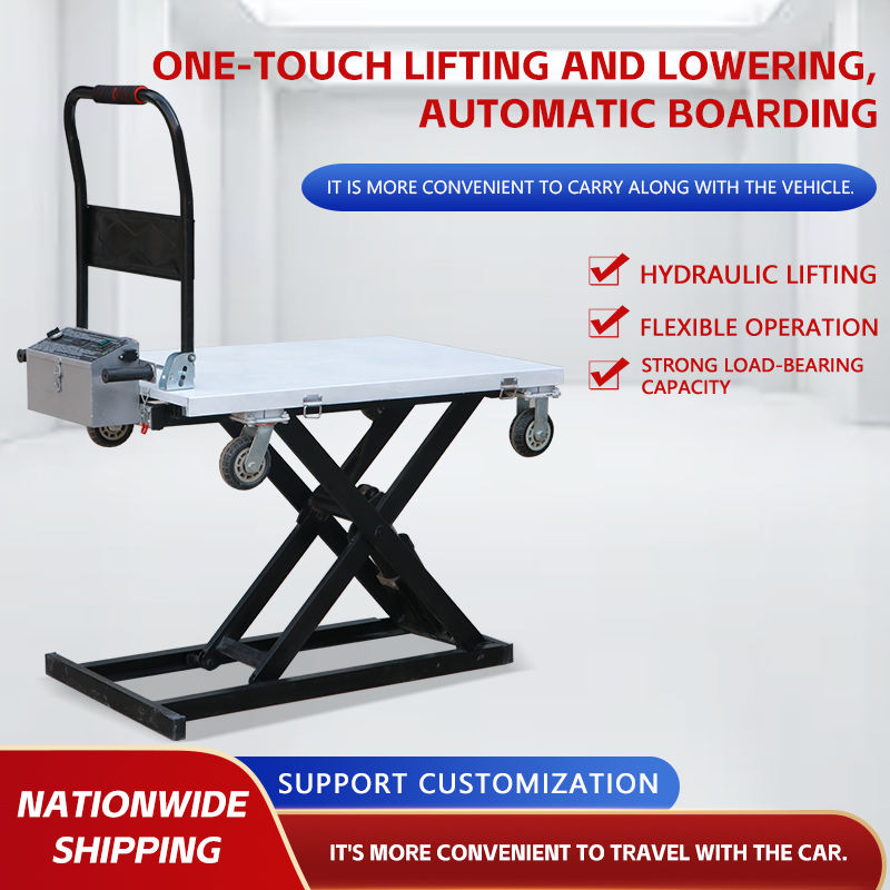 Portable Electric Hydraulic Scissor Lift Table (350kg/500kg)