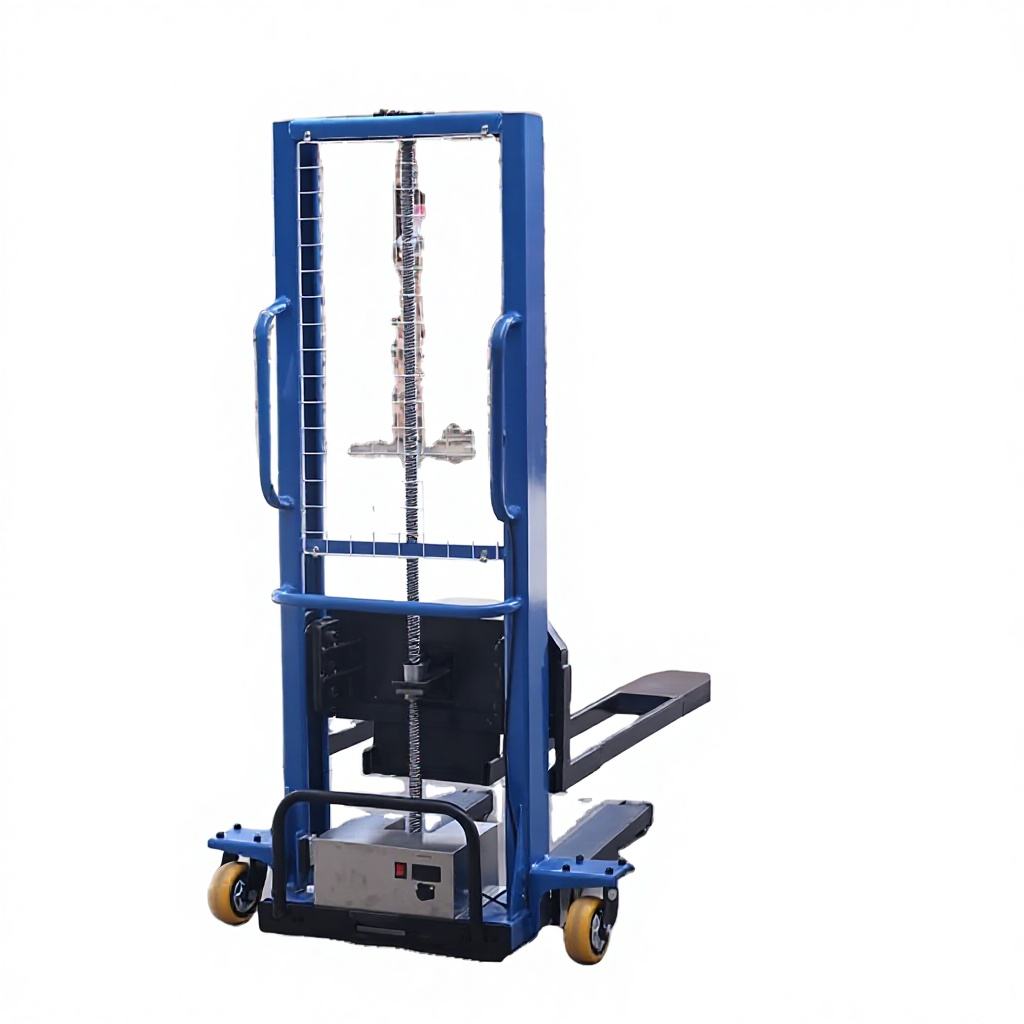 Portable Electric Truck-Mounted Forklift with Solid Tir