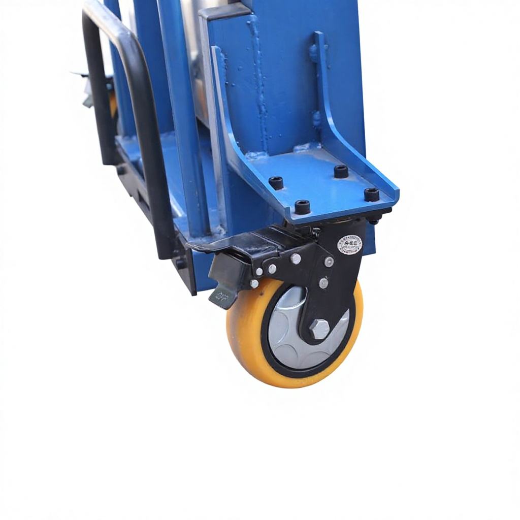 Portable Electric Truck-Mounted Forklift with Solid Tir