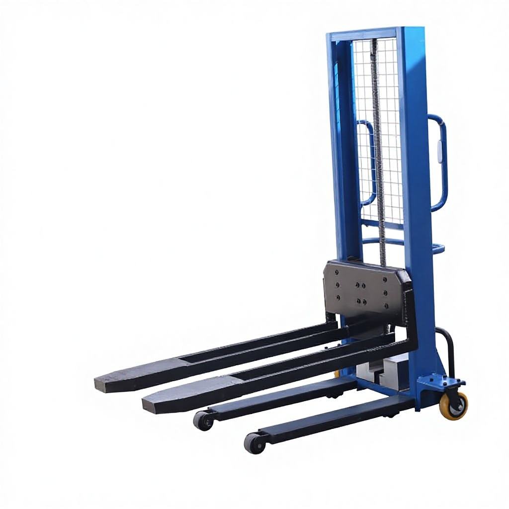 Portable Electric Truck-Mounted Forklift with Solid Tir